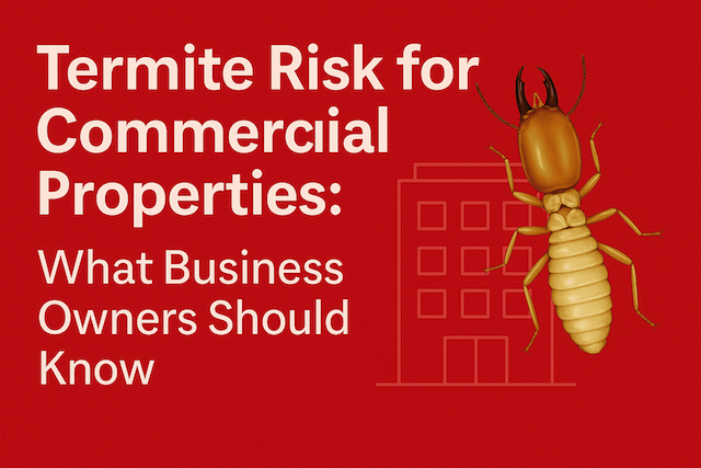 Termite Risk for Commercial Properties: What Business Owners Should Know
